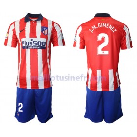 Maillot de Foot Atlético Madrid Jose Gimenez 2 Domicile 2020-21 - Enfant